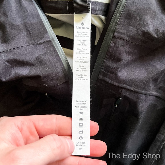 lululemon athletica | Break a Trail Jacket Incognito Camo Multi Grey - Picture 6 of 8